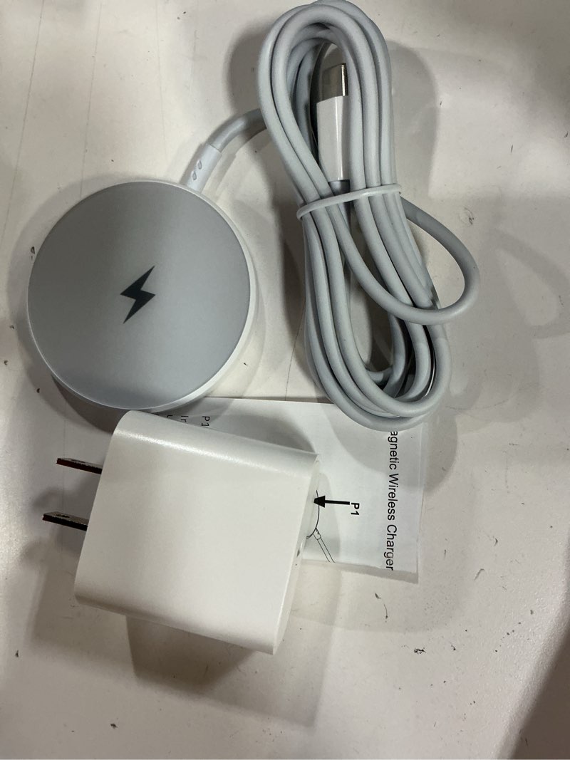 Condition photo showing New/Like New for [Apple MFi Certified]Magnetic Wireless iPhone Charger Magsafe Charger,6FT 15W Fast Phone Charging Pad Wireless Magnetic Charge for iPhone 17/17Air/16 Pro Max/16 Plus/15 Pro Max/14/13/12/AirPods3/2/Pro