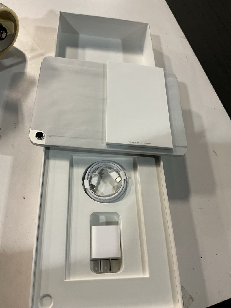 Condition photo showing Working Condition Verified for Apple iPad 11-inch: A16 chip, 11-inch Model, Liquid Retina Display, 256GB, Wi-Fi 6, 12MP Front/12MP Back Camera, Touch ID, All-Day Battery Life — Silver Wi-Fi 256GB Silver Without AppleCare+