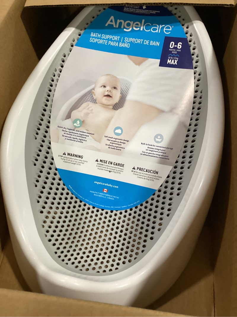 Condition photo showing Good Condition for Angelcare Baby Bath Support (Gray) | Ideal for Babies Less Than 6 Months Old
