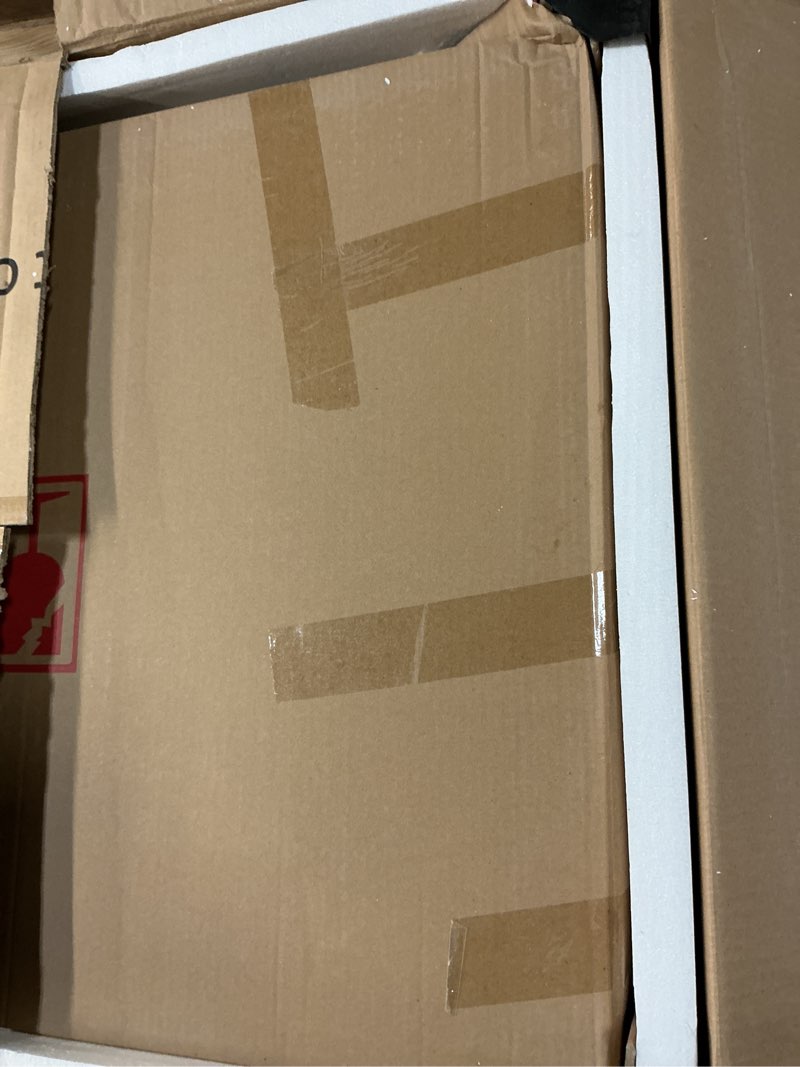 Condition photo showing Good Condition for DWVO LED Makeup Vanity Table with 3 Light Modes, 4 Storage Drawers, Built-in Power Outlets & Hairdryer Holder, Dressing Table with Cushioned Stool