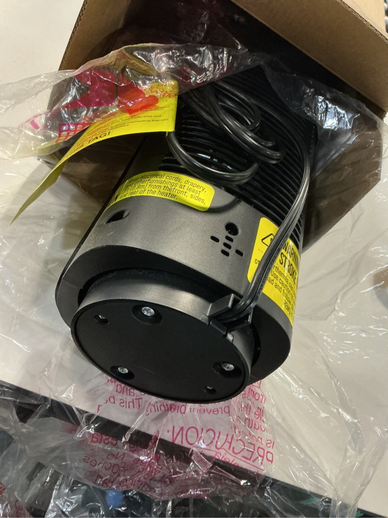 Condition photo showing Good Condition for Space Heater, 24" Electric Heaters for Indoor Use, 1500W PTC Ceramic Heater for Office with Remote, Thermostat, 3 Modes, 35dB Quiet, 12H Timer Portable Heater for Bedroom Home Large Rooms