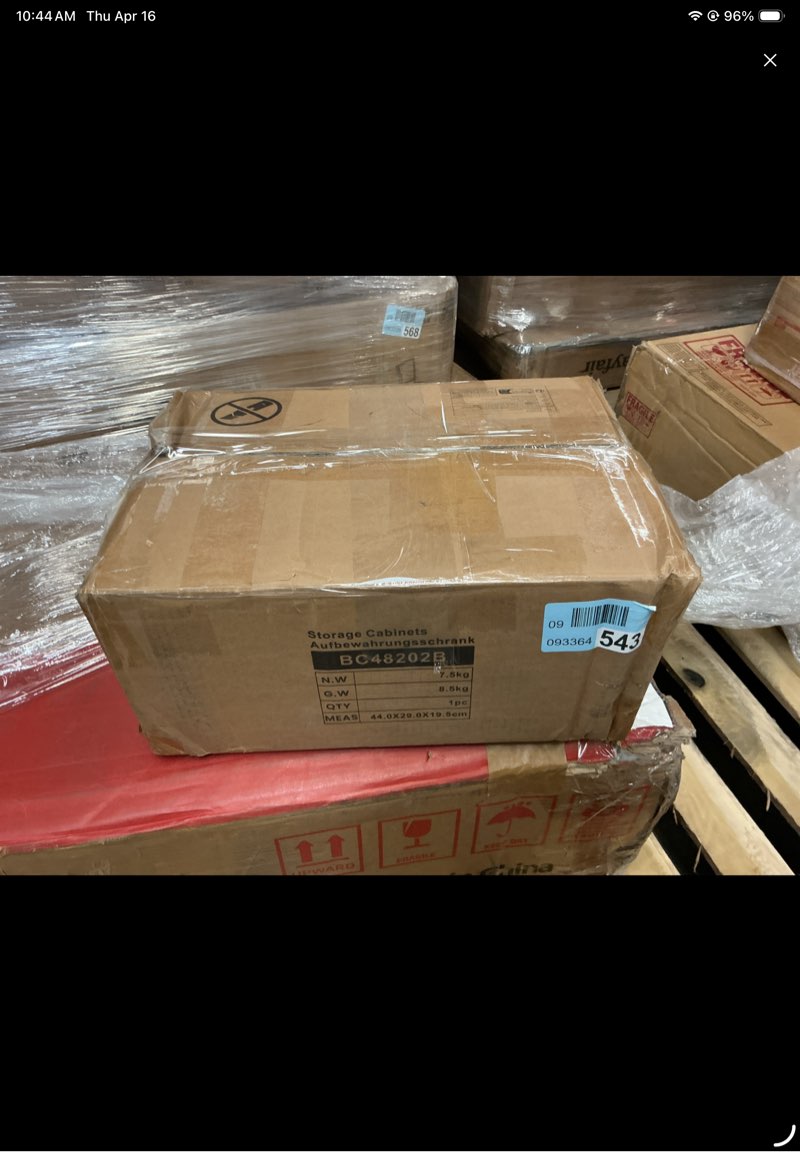 Condition photo showing As Is for hzuaneri bathroom storage cabinet, small floor cabinet with 2 doors and shelves, toilet paper cabinets, bathroom organizer with adjustable shelf, for small spaces, yellow, 7.1 inches deep x 14.6 inches wide x 32.7 inches high