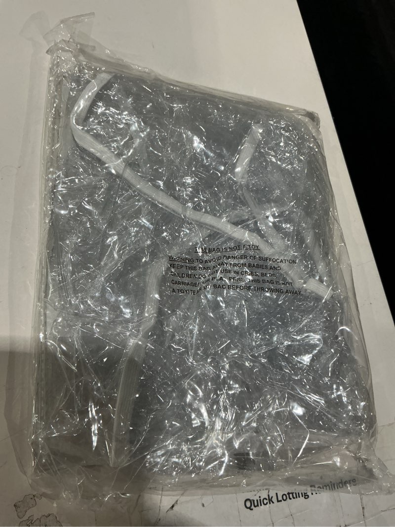 Condition photo showing Good Condition for walrus clear round vinyl fitted tablecloth waterproof oilcloth heavy duty elasticized table cover elastic edge design plastic tablecloth protector for round table