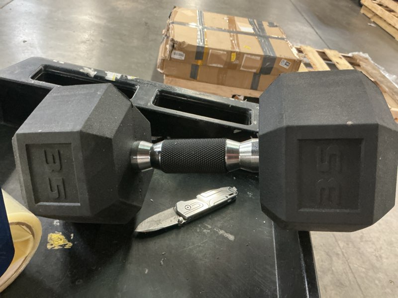 35 lb dumbbell