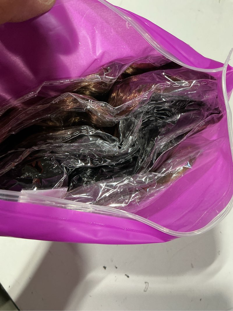 Condition photo showing Good Condition for qrhsuka curly crochet hair for women gogo curl crochet hair water wave beach curl crochet synthetic hair extensions (18 inch(pack of 9), 1b/30/27) 1b/30/27 18 inch(pack of 9)