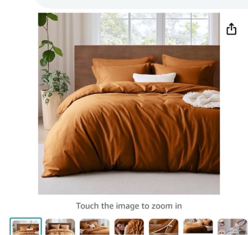 Accessories›Cushion Covers No featured offers available Learn more  This item cannot be dispatched to your selected delivery location. Please choose a different delivery location. Deliver to United States Add to List   Touch the image to zoom in                      Lanqinglv Set of Two 80 x 80 cm Decorative Pillowcases with Zip, Solid Colour, Caramel Brown