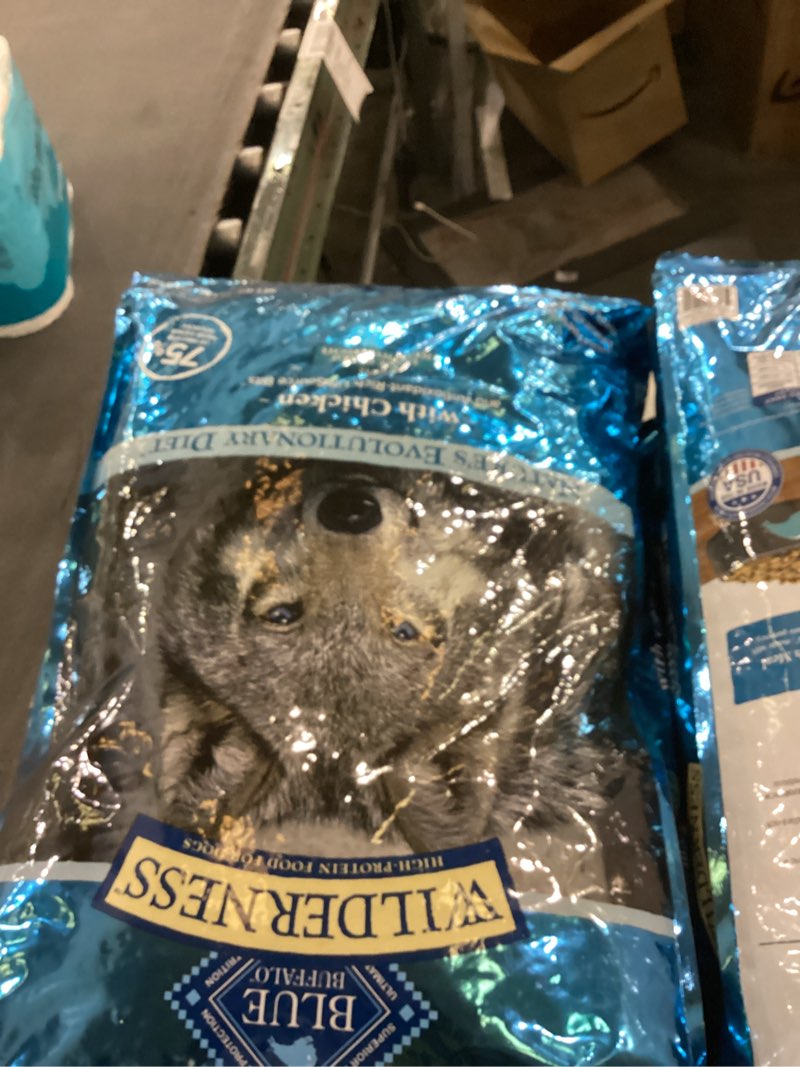 Blue Buffalo Wilderness Natural High-Protein Healthy Weight Dry Food for Large Breed Adult Dogs, Chi