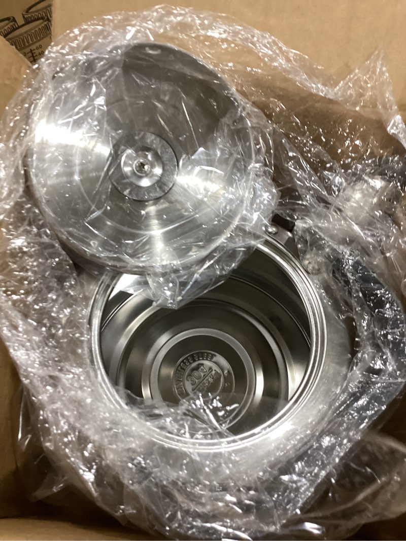 Condition photo showing Good Condition for gedo stainless steel whistling tea kettle, 304 food grade, large capacity, stovetop kettle for gas stove and induction cooktop (4l/4.22qt)