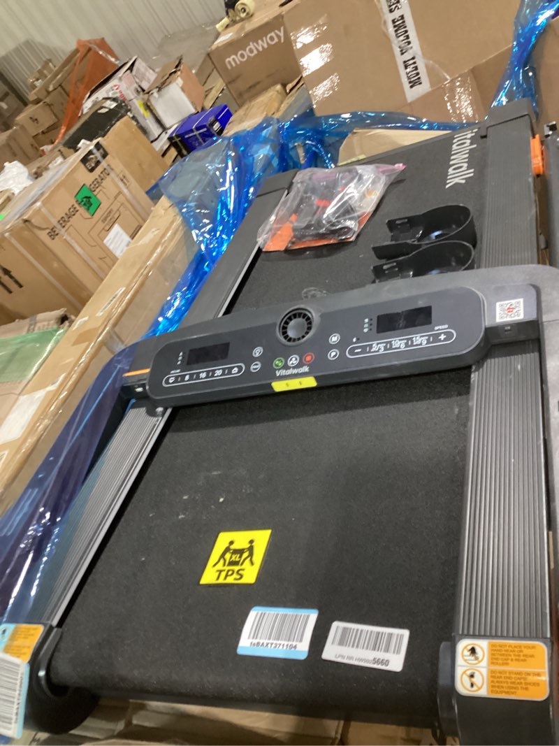 Condition photo showing Good Condition for Foldable Treadmill with Auto Incline - Vitalwalk Commercial 48"x18" Wide Running Belt, 20% / 15% Incline, 10MPH, 3.5HP Brushless, Walking Pad Treadmill for Home, Auto Folding, No Installation, 350LBS Apollo 11 Ultimate with 20% Auto