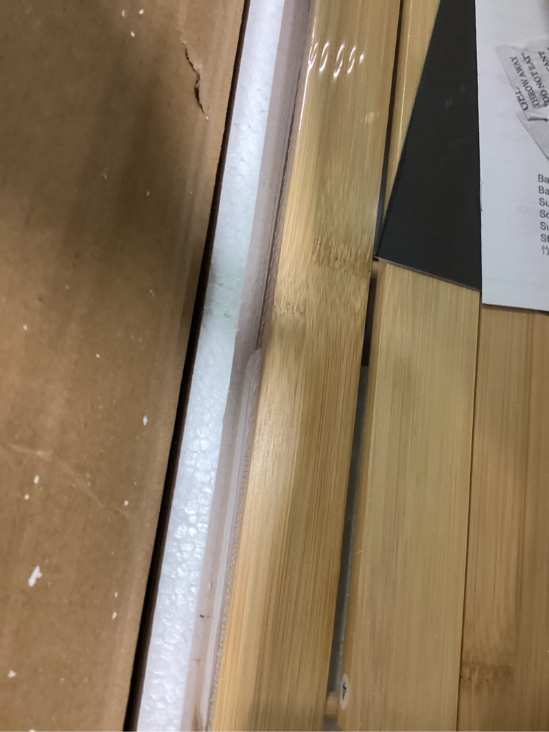 Condition photo showing New/Like New for BAMBANG Bamboo Plant Stand Indoor, 2 Tier Tall Plant Stand Table for Multiple Plants, Window Sill Plant Shelf Bench Plant Rack for Living Room Balcony Hallway Outdoor