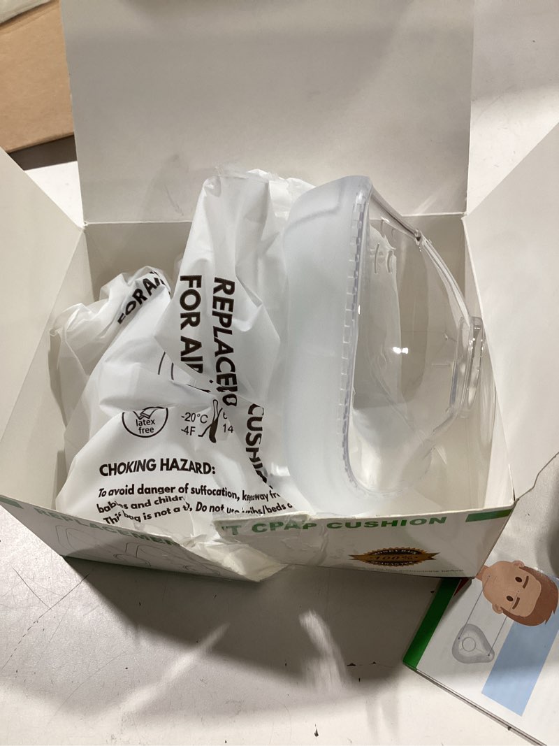 Condition photo showing Good Condition for replacement cushion for airfit f20 mask - 2 packs reliable seal & perfect fit for full face masks cushion, compatible with original f20 frame(large)