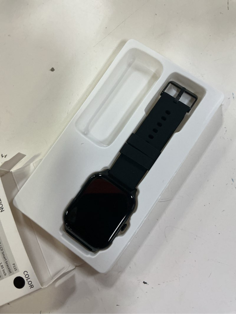 Condition photo showing Good Condition for cascho smart watches for women (android/ios), 1.85" hd smart watch with calls/messages/ai voice control, sleep/heart rate monitor,120+ sports modes fitness tracker watch, rose gold with 2 bands gold and pink