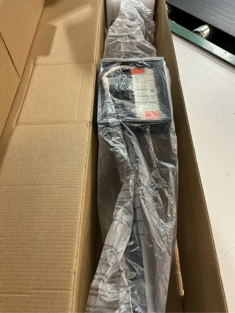 Condition photo showing New/Like New for ralbay 31.5in/28w dimmable modern matte black vanity light color temperature adjustable led black bathroom vanity lighting fixture remote control 31.5-in