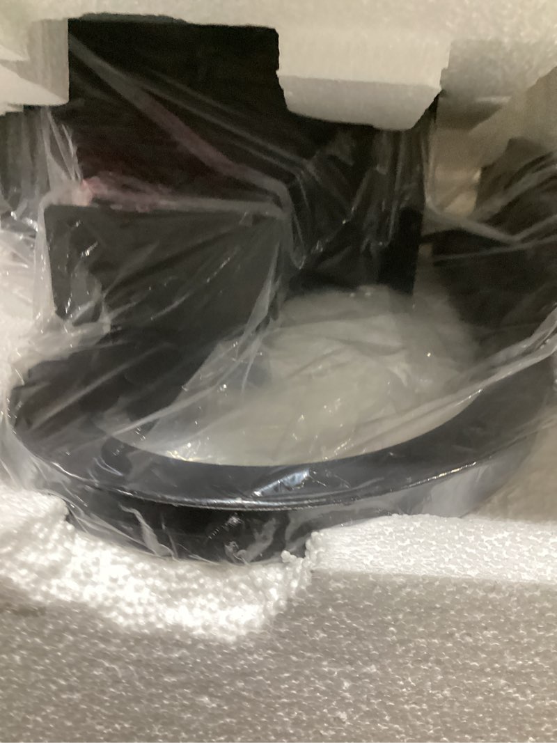 Condition photo showing Good Condition for emliviar 25 inch exterior lighting fixture, black outside lights for house, outdoor wall lantern with water ripple glass, xe220b-sw bk black - water ripple glass - no solar large - 1 pack