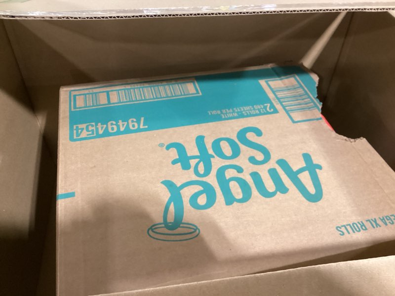 Condition photo showing Good Condition for Angel Soft Toilet Paper, 24 Super Mega Rolls = 144 Regular Rolls, Soft and Strong Toilet Tissue Super Mega 480 Sheet (Pack of 24)