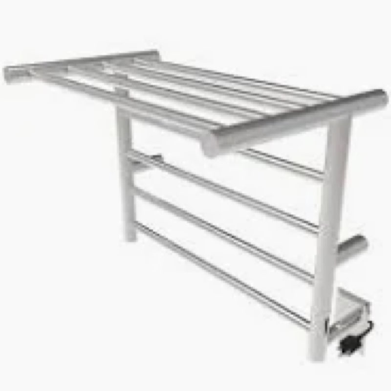 LUANT 3-Tier Bathroom Shelf with Towel Bars, Stainless Steel Wall Mounting Rack,29-1/4 Inch