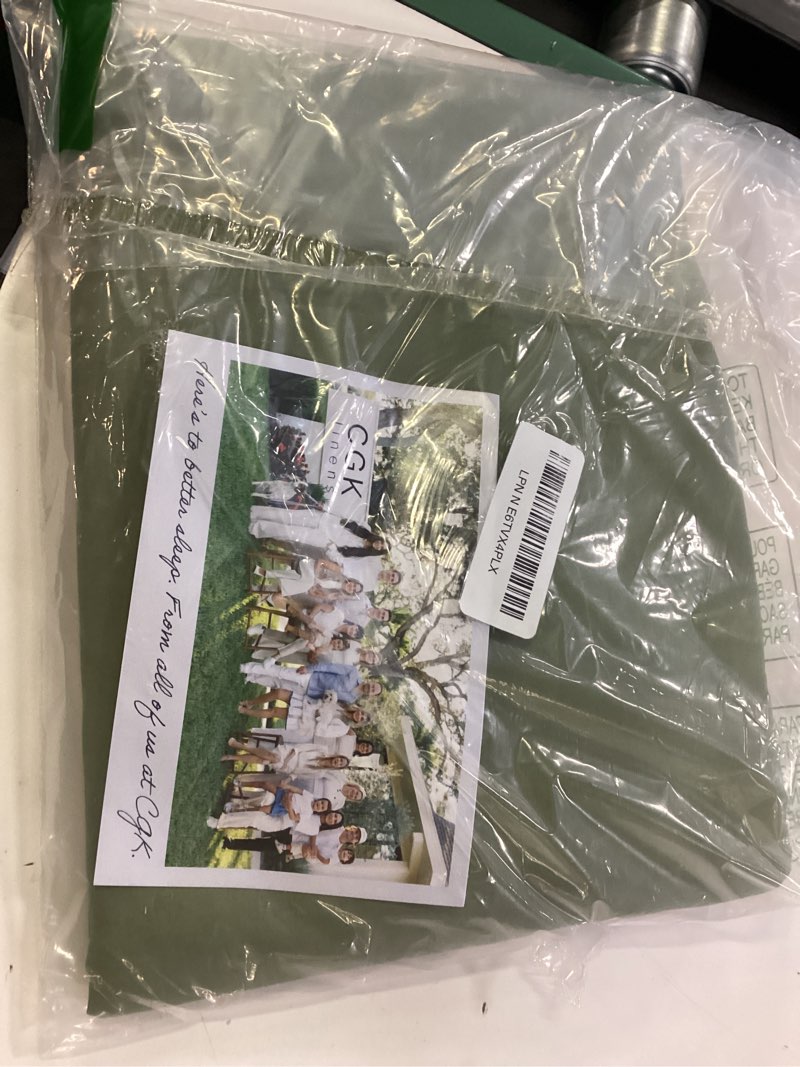 Condition photo showing Good Condition for king pillow cases set of 4 - ultra soft hotel quality pillowcase covers - comfy, cozy & wrinkle free - shrinkage, stain & fade resistant - machine washable pillow protectors - 4 piece set - sage green king 15 - sage green 4