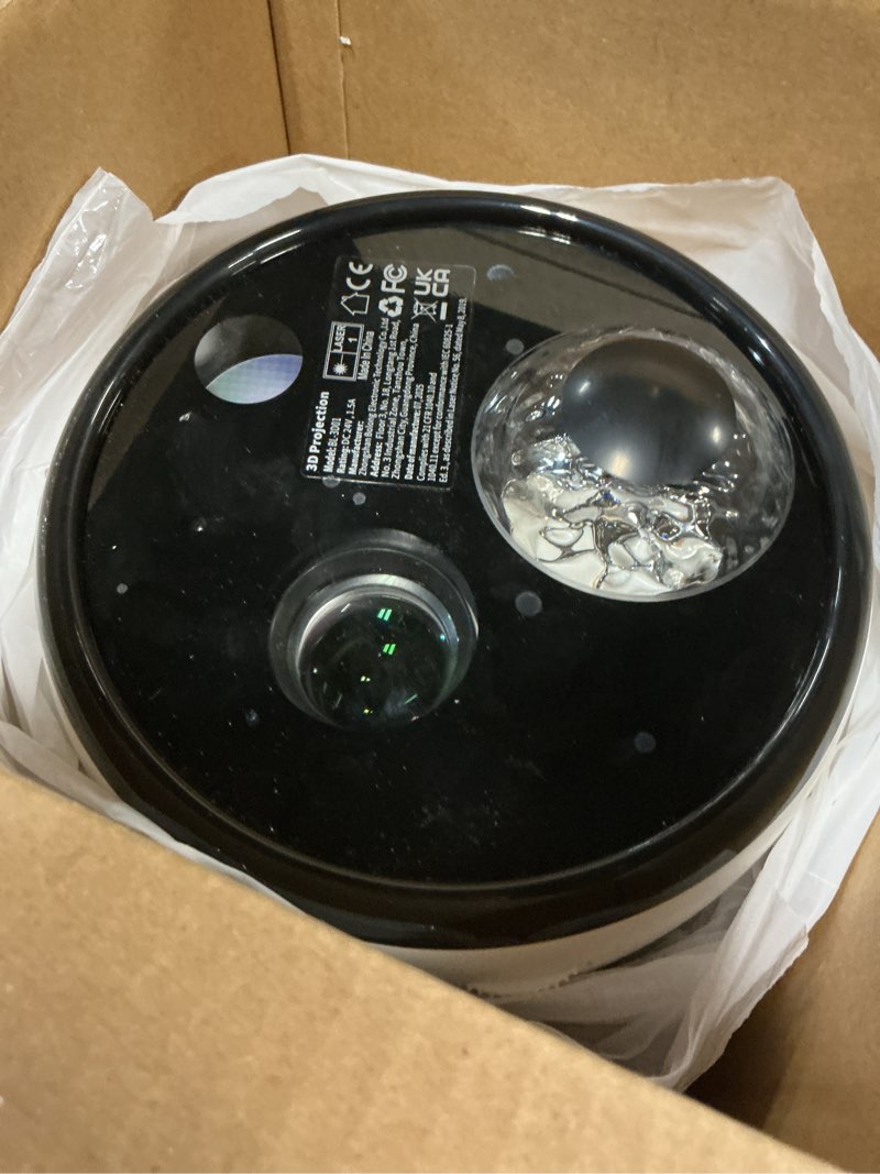 Condition photo showing Good Condition for 3D Galaxy Projector, Star Projector with 90 Dynamic Scenes, HD Planetarium Projector Night Light with Bluetooth Speaker for Room, Christmas Gift for Kids Adults, Relaxing Ambiance