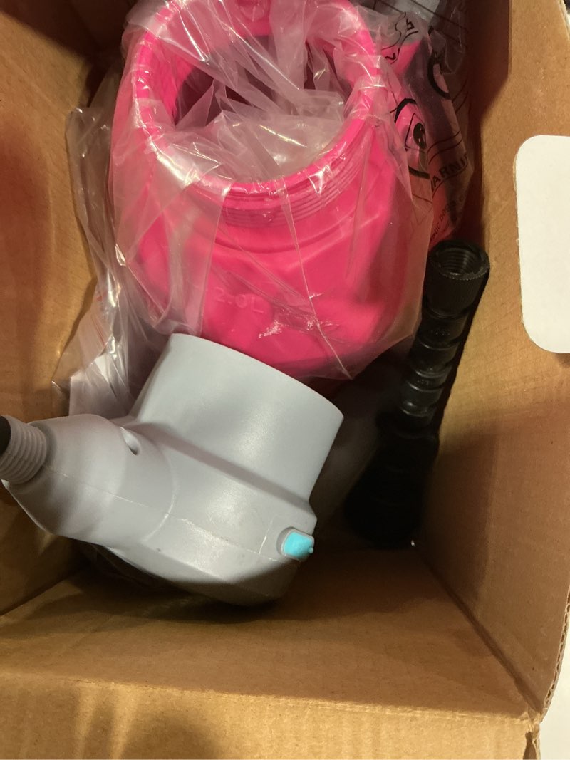 Condition photo showing New/Like New for sideking 0.5 gallon electric spray bottle plant mister for indoor/outdoor plants, 2l automatic watering can rechargeable battery powered sprayer with adjustable spout for garden, fertilizing, cleaning 0.5gal red