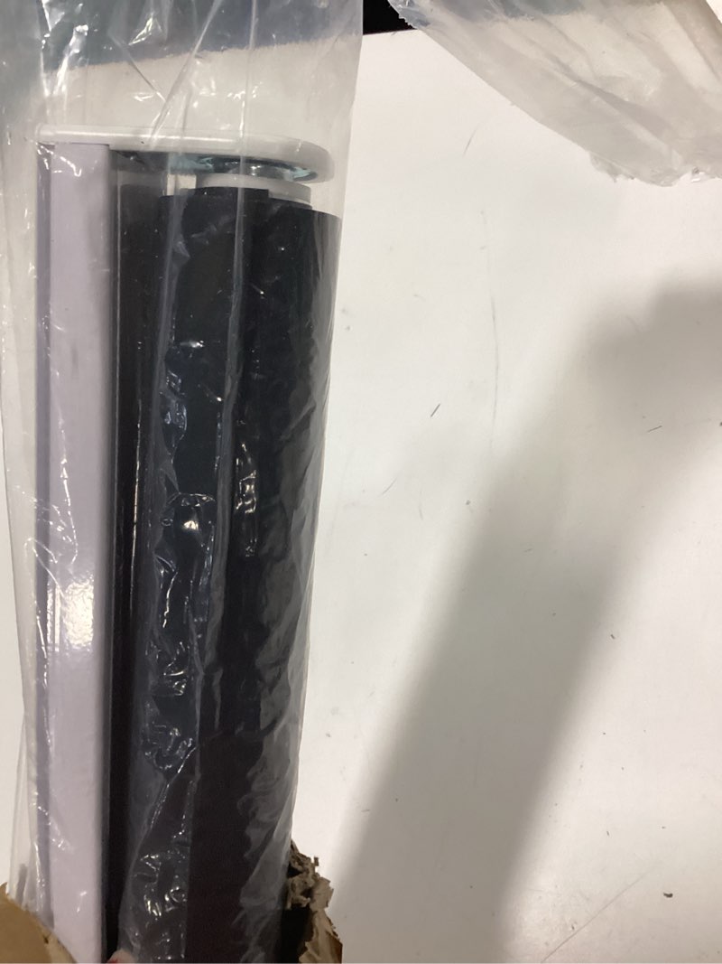 Condition photo showing Good Condition for ChrisDowa Cordless Blackout Roller Shades for Windows, Thermal Insulated UV Protection Pull Down Shades, Total Blackout Window Blinds for Home, Office, Bedroom, Door (60" W x 72" H, Black) 60"W x 72"H Black