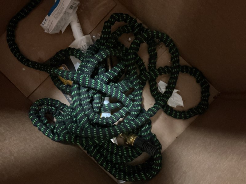 Condition photo showing As Is for flex-able hose flex-able xtreme hose 100ft - kink free, expandable, heavy duty, green