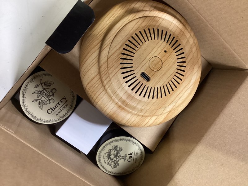 Condition photo showing Good Condition for Electric Whiskey Smoker Kit with 6 Wood Chips, Portable Cocktail Smoker, Rechargeable Drink Infuser for Whiskey, Bourbon, Rum, Old Fashioned, Home Bar Accessories, Gift for Men, Dad, Whiskey Lovers