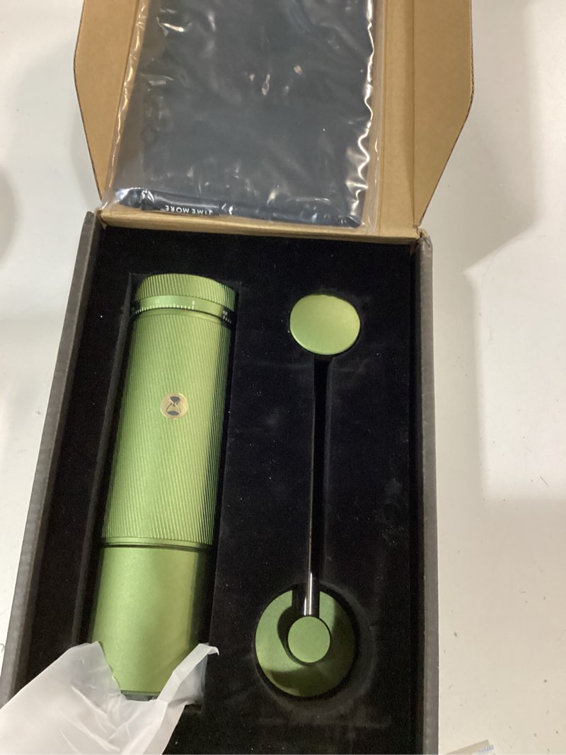 Condition photo showing Good Condition for timemore s3 manual coffee grinder - external adjustment with stainless steel patented burr | hand coffee grinder hign presicion | premium timemore grinder chestnut s3, green s3 green