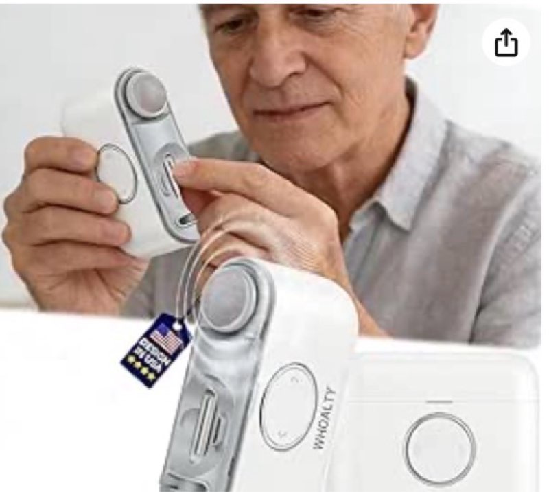 3 in 1 electric nail clipper for seniors adults babies, dual wide narrow blades, ultra-quiet anti-sp