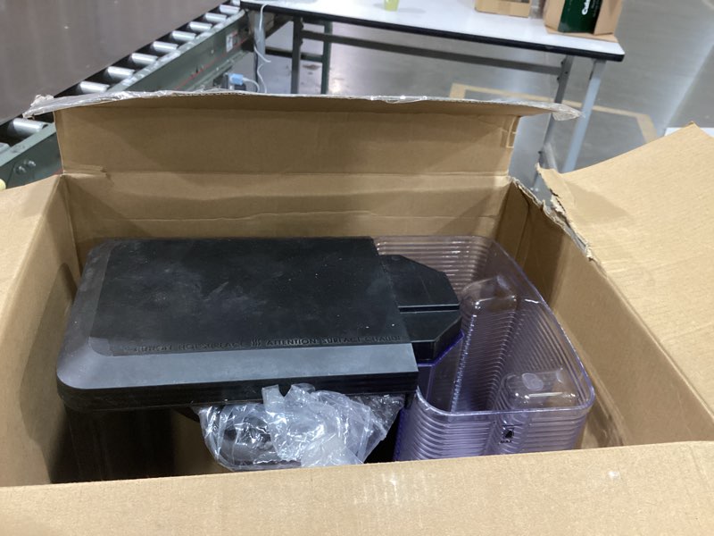 Condition photo showing As Is for Ninja Specialty Coffee Maker, Hot & Iced Coffee, 6 Brew Styles, 8 Sizes, Small Cup to Travel Mug, 10-Cup Carafe, Fold-Away Frother, Permanent Filter, Removable Reservoir, Black, CM401 10 Cup