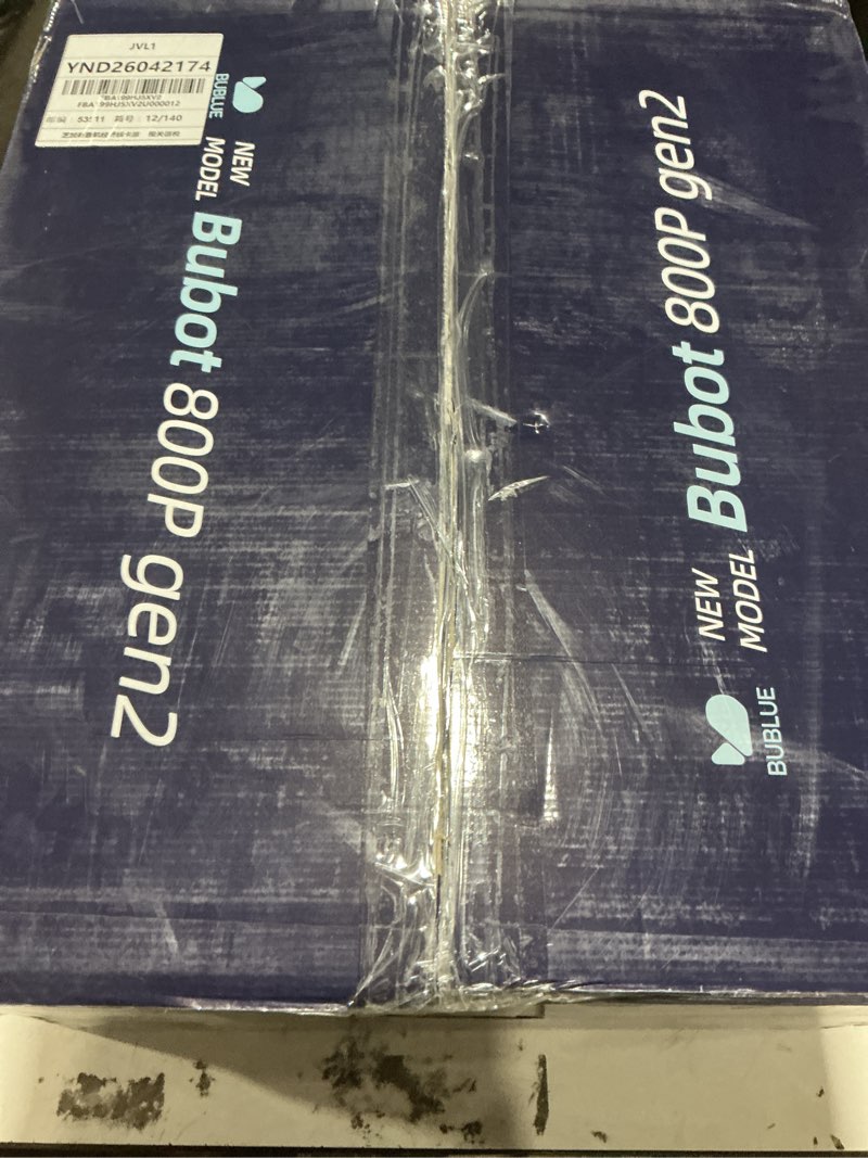 Condition photo showing Good Condition for (2026 new) bublue bubot 800p gen2 robotic pool cleaner,pool vacuum for inground pools,with smart navigation,app control& scheduling,cleans floor/wall/waterline/shallow area,for pools up to 1,076 sq.ft