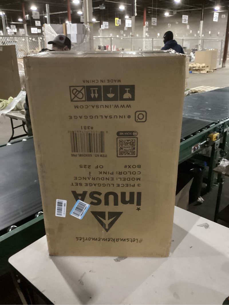 Condition photo showing New/Like New for InUSA ENDURANCE Luggage with Spinner Wheels | Durable Lightweight Hardside Suitcase, Spacious Travel