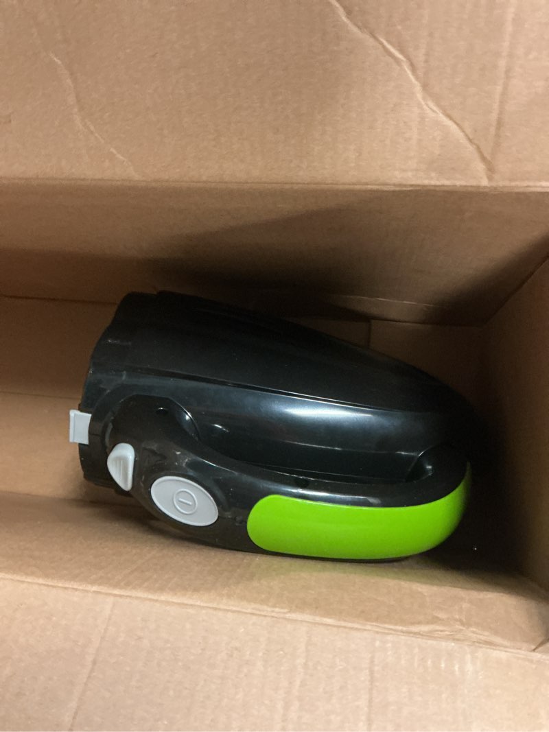 Condition photo showing As Is for bissell pet hair eraser cordless hand vacuum, home, auto, and pet vacuum, crevice tool, upholstery tool, and motorized brush included, 1782 hand vacuum only