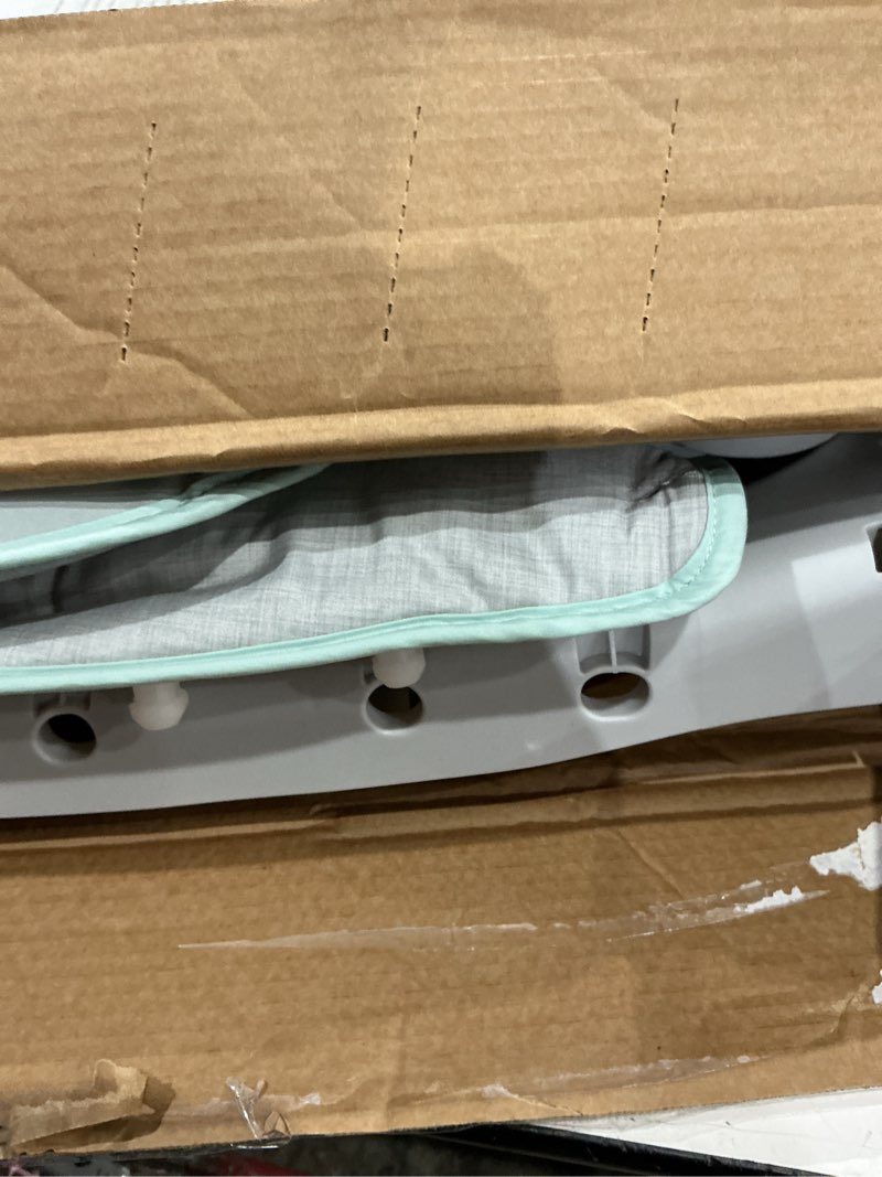 Condition photo showing As Is for ingenuity keep cozy 3-in-1 grow with me vibrating baby bouncer, seat & infant to toddler rocker, vibrations & -toy bar, 0-30 months up to 40 lbs (weaver)