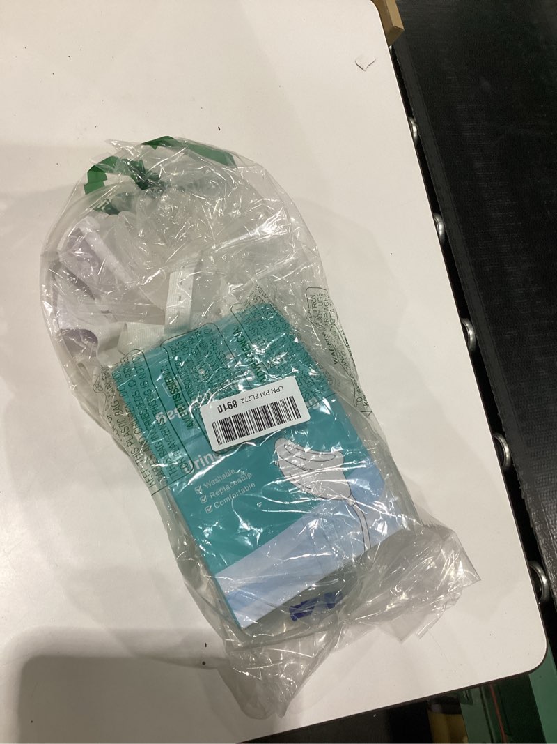 Condition photo showing Good Condition for catheter for men, urine collection bag for elderly men male age 80, reusable portable silicone urinal with 2 bags (white-elderly men)