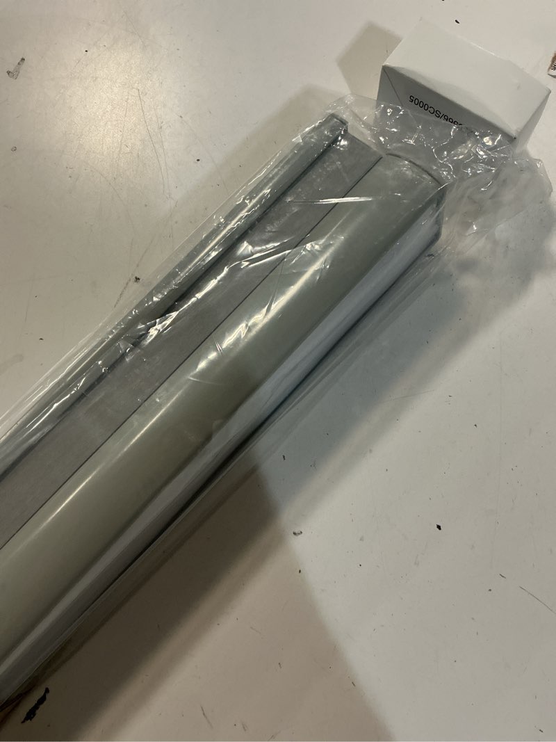 Condition photo showing Good Condition for joydeco cellular shades cordless, blackout cellular blinds for indoor windows, free-stop honeycomb window blinds for thermal insulated noise reduction (grey, 28" w x 64" h) a - grey 28"w x 64"h