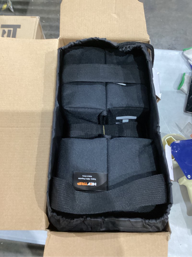 Condition photo showing Good Condition for heytrip universal soft roof rack pads for kayak/surfboard/sup/canoe with 15ft tie-down straps and storage bag use without roof rack (with straps)
