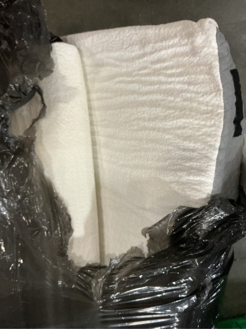 Condition photo showing As Is for Orthopedic Bed Wedge Pillow Set for Sleeping 4 PCS - Adjustable Triangle Pillow for Neck Leg Support with Washable Cover - 35D Foam Wedge Pillow Post Surgery for GERD & Snoring (White Grey)