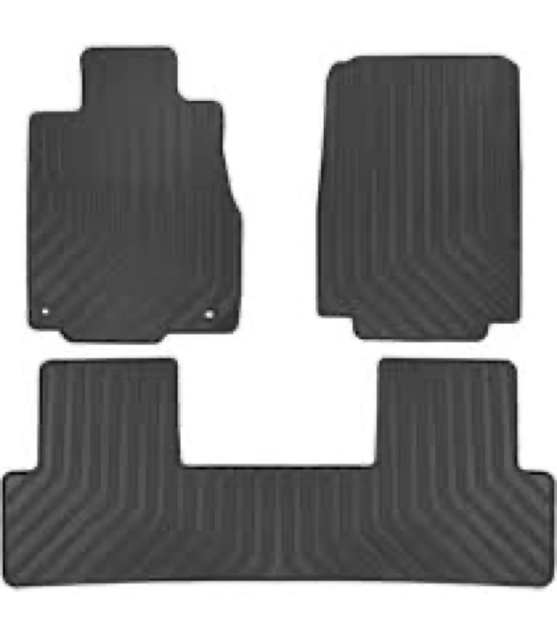Husky Liners Weatherbeater Floor Mats | Fits 2012-2016 Honda CR-V | Front Row, 1-pc Black - 15531