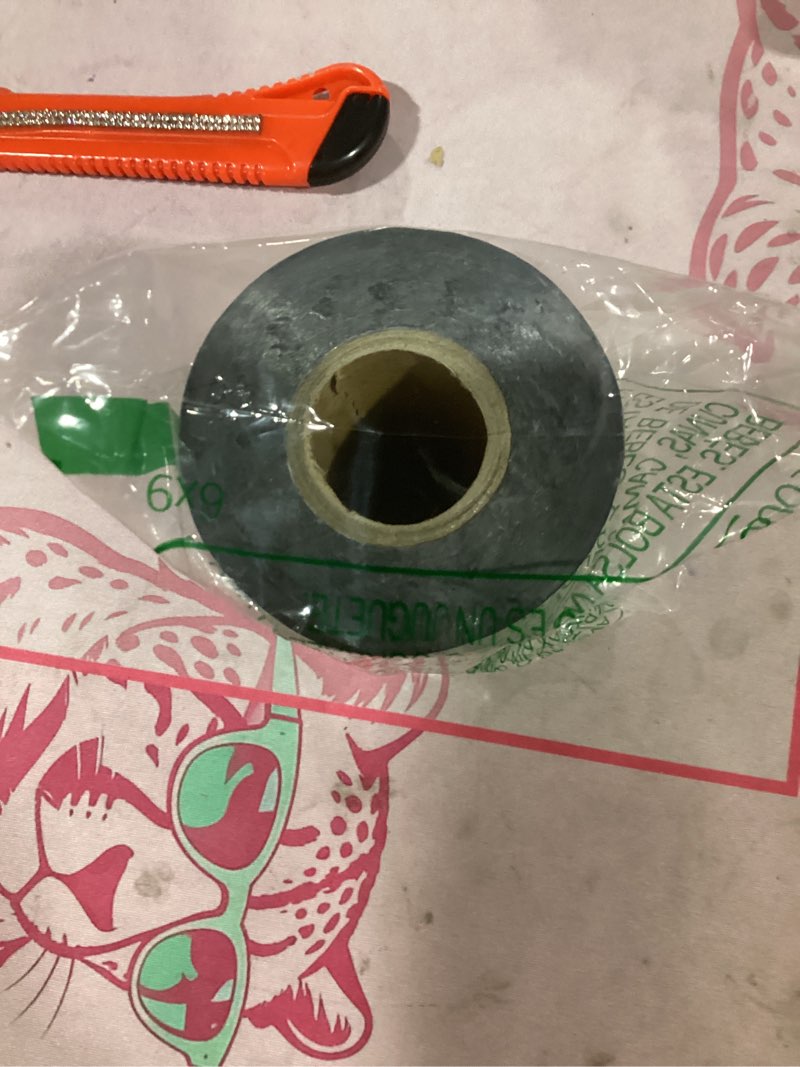 Condition photo showing Good Condition for patikil 5"x400ft hot stamping foil paper, heat transfer hot stamping paper foil roll for leather diy logo decor craft gift package scrapbook card, silver tone 5"x400ft silver tone