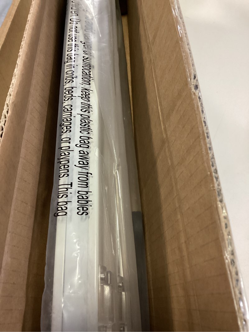 Condition photo showing Good Condition for lazblinds no tools no drill cordless cellular shades, top down bottom up (tdbu) honeycomb shades for home, light filtering thermal insulation blinds for windows, 26" w x 64" h, white light filtering - white 26" w x 64" h