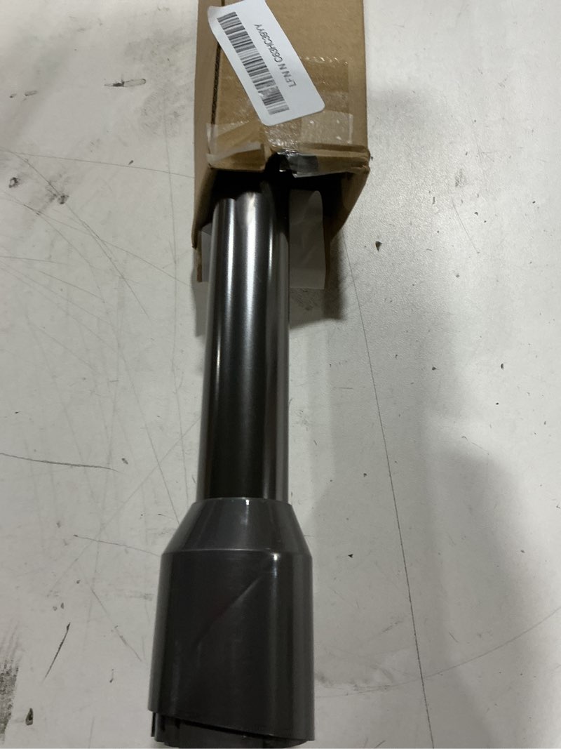 Condition photo showing As Is for replacement extension wand for dyson v12 slim vacuum cleaner, quick release tube attachment for dyson v10 digital series, 29 in - grey gray