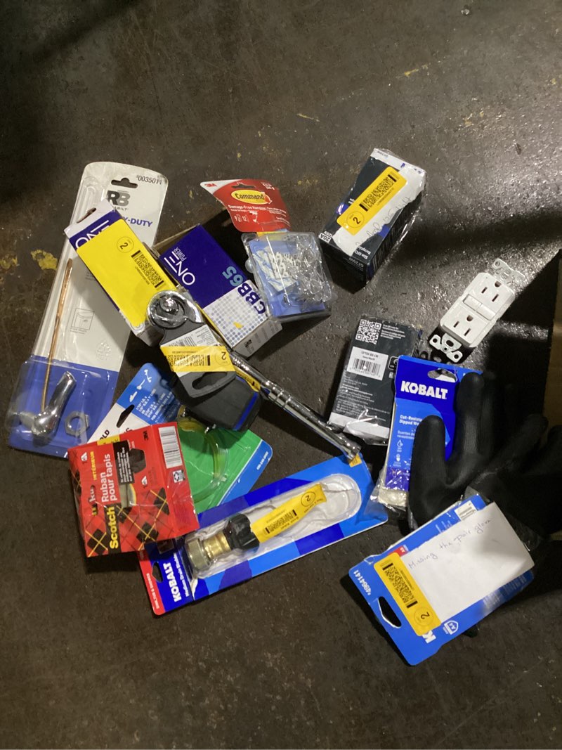 Condition photo showing As Is for as ismiscellaneous tools and hardware