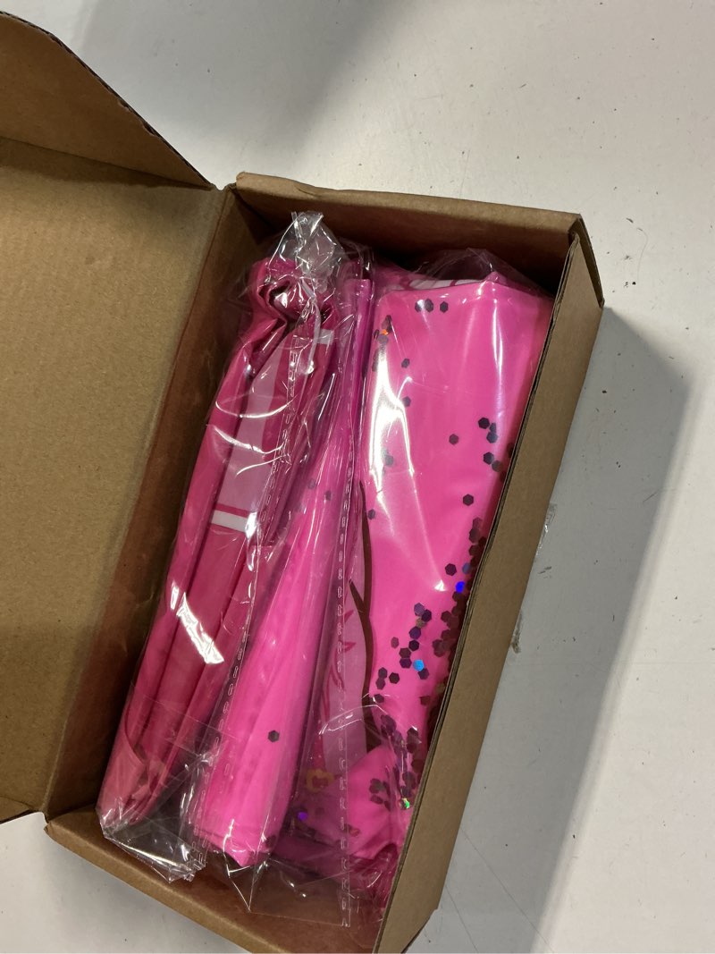 Condition photo showing New/Like New for foilswirl 2 pcs pink cowgirl pool float cowgirl birthday beach supplies cowboy boot pool float pink disco swimming party ring western summer decorations for bridal shower cowboy birthday