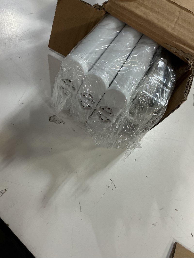 Condition photo showing Good Condition for barrina (6 pack led t5 integrated single fixture, 4ft, 2200lm, 6500k super bright white, 20w utility led shop light, ceiling and under cabinet light, corded electric with on/off switch, etl listed