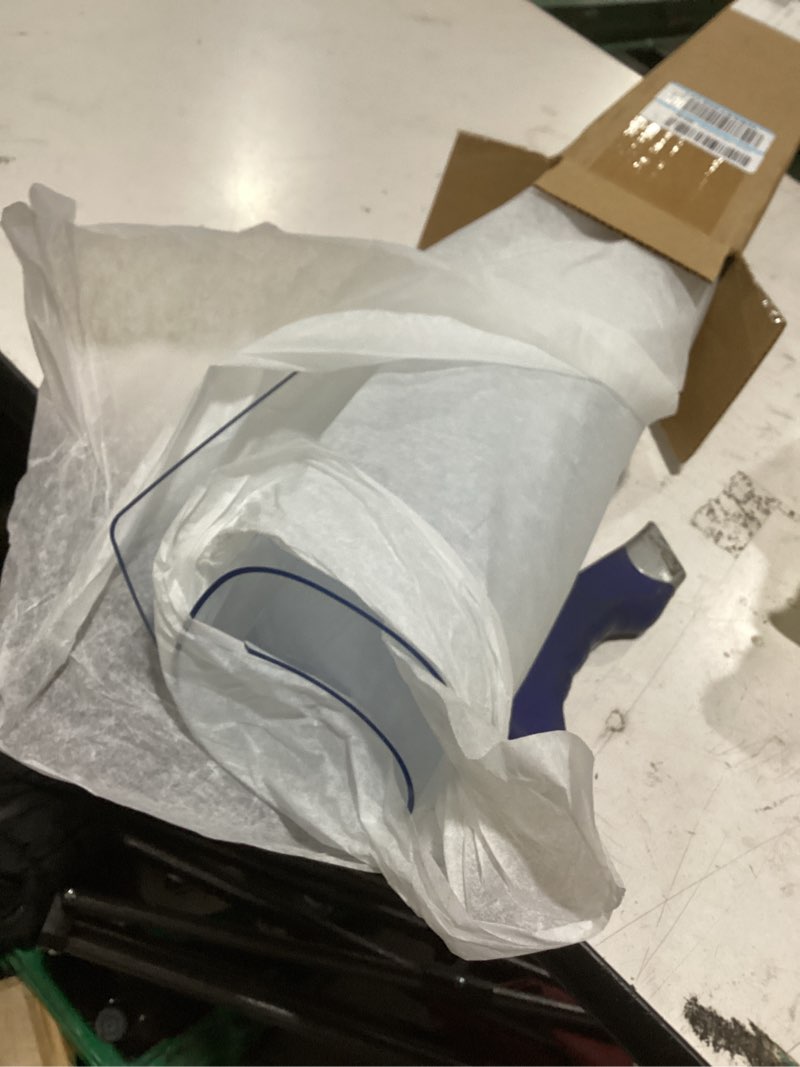 Condition photo showing Good Condition for clear table protector, usa made, safe, 19 x 24 inch, 2mm thick ultra smooth vinyl, clear desk protector mat for vanity desk, plastic table pad for makeup table 24" x 19" 2mm rectangle crystal