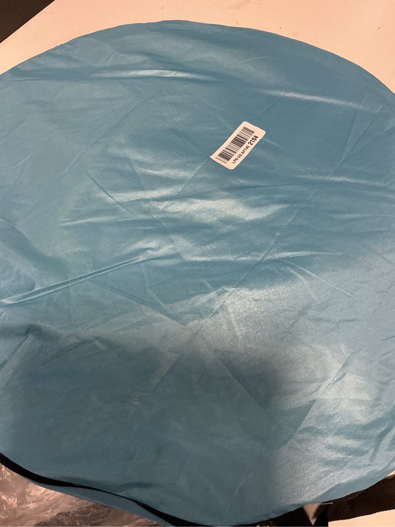 Condition photo showing Good Condition for monobeach baby beach tent pop up portable shade pool uv protection sun shelter for infant 01 blue baby beach tent