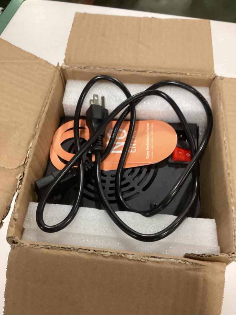 Condition photo showing New/Like New for Airthereal MA5000 Commercial Ozone Generator, High Capacity Ozone Machine Odor Removal - Home Air Ionizers O3 Deodorizer for Rooms, Smoke, Cars and Pets, Eliminate Odors up to 2000sq.ft., Black Black Replaceable Filter