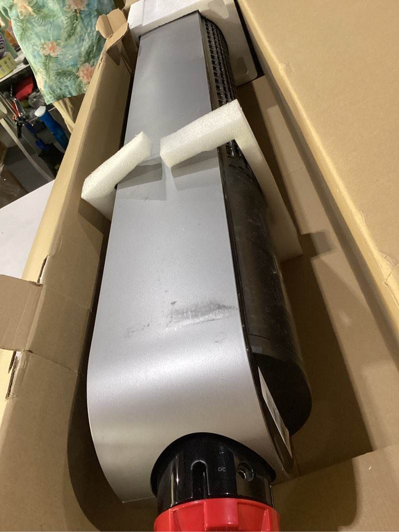 Condition photo showing Good Condition for used incomplete misding remote dreo tower fan for bedroom, 42 inch 120° oscillating fan, 25db quiet dc motor, 28ft/s velocity bladeless standing fan with 12 speeds, 4 modes, 12h timer cooling fans for home, living room