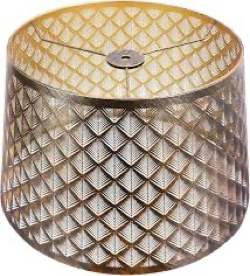 metal etching arrow lamp shade, alucset drum lampshade for table lamps and floor lamps, unique arrow