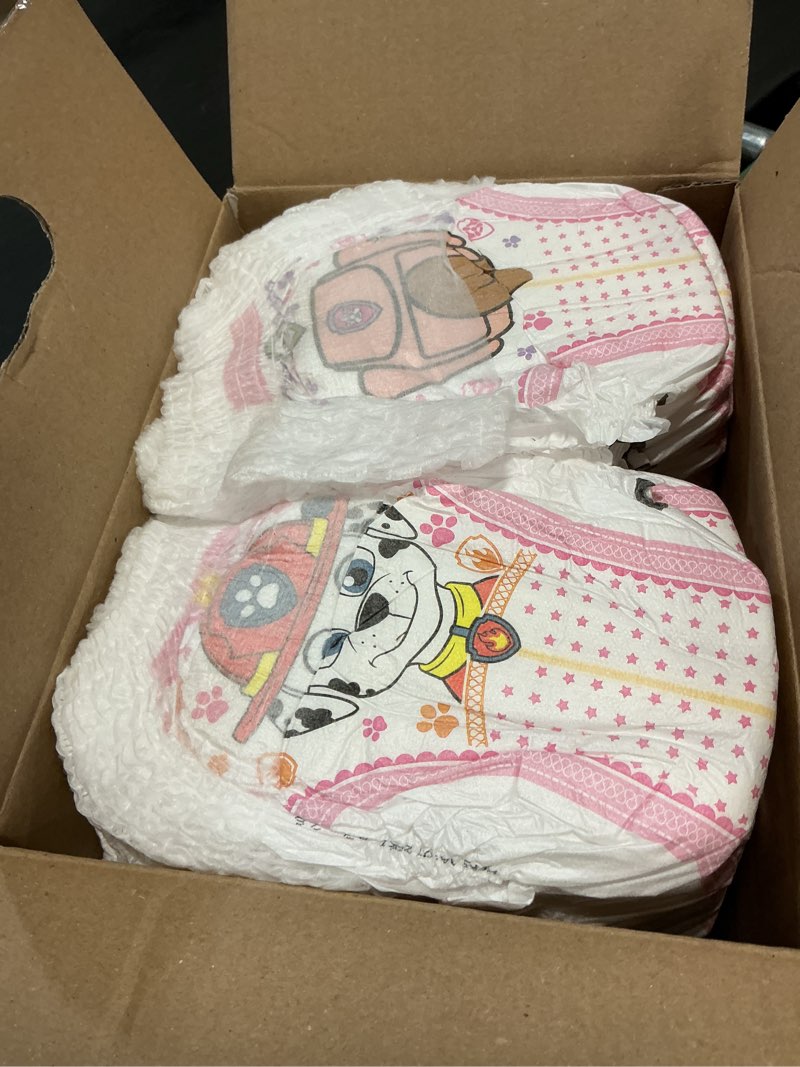 Condition photo showing As Is for parent's choice paw patrol training pants for girls, 2t/3t, 94 count (select for more options)